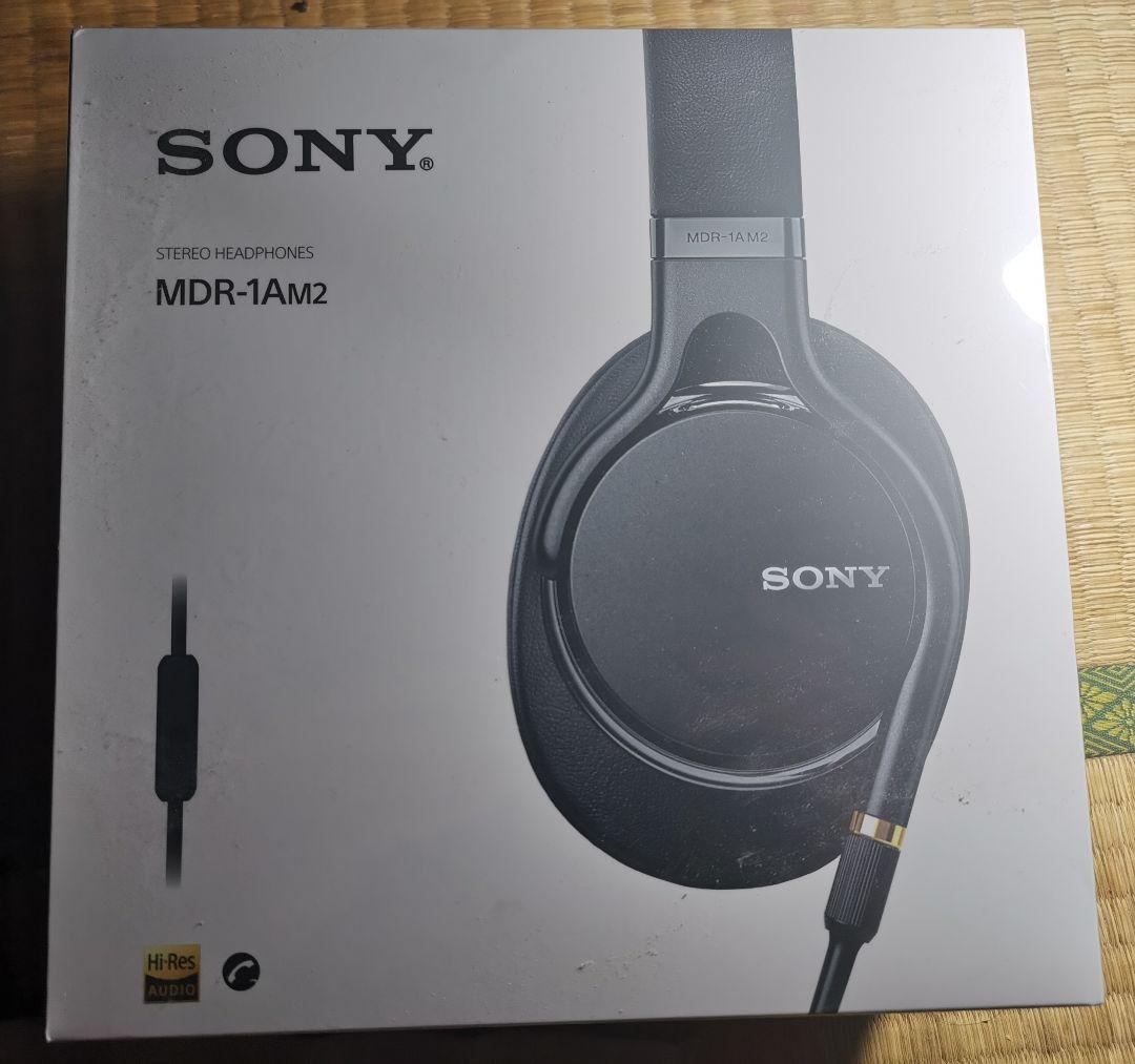 SONY MDR-1AM2 ブラック 有線ヘッドホン　新品未開封品