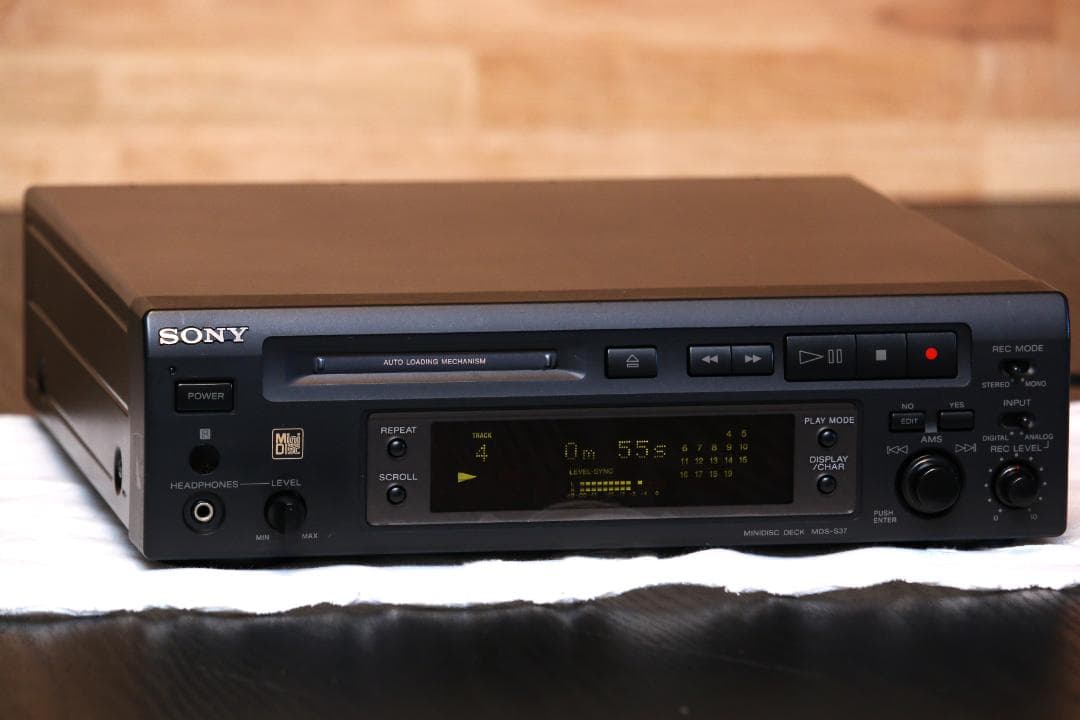 SONY MDS-S37　MD プレイヤー/レコーダー　日本製　完動品