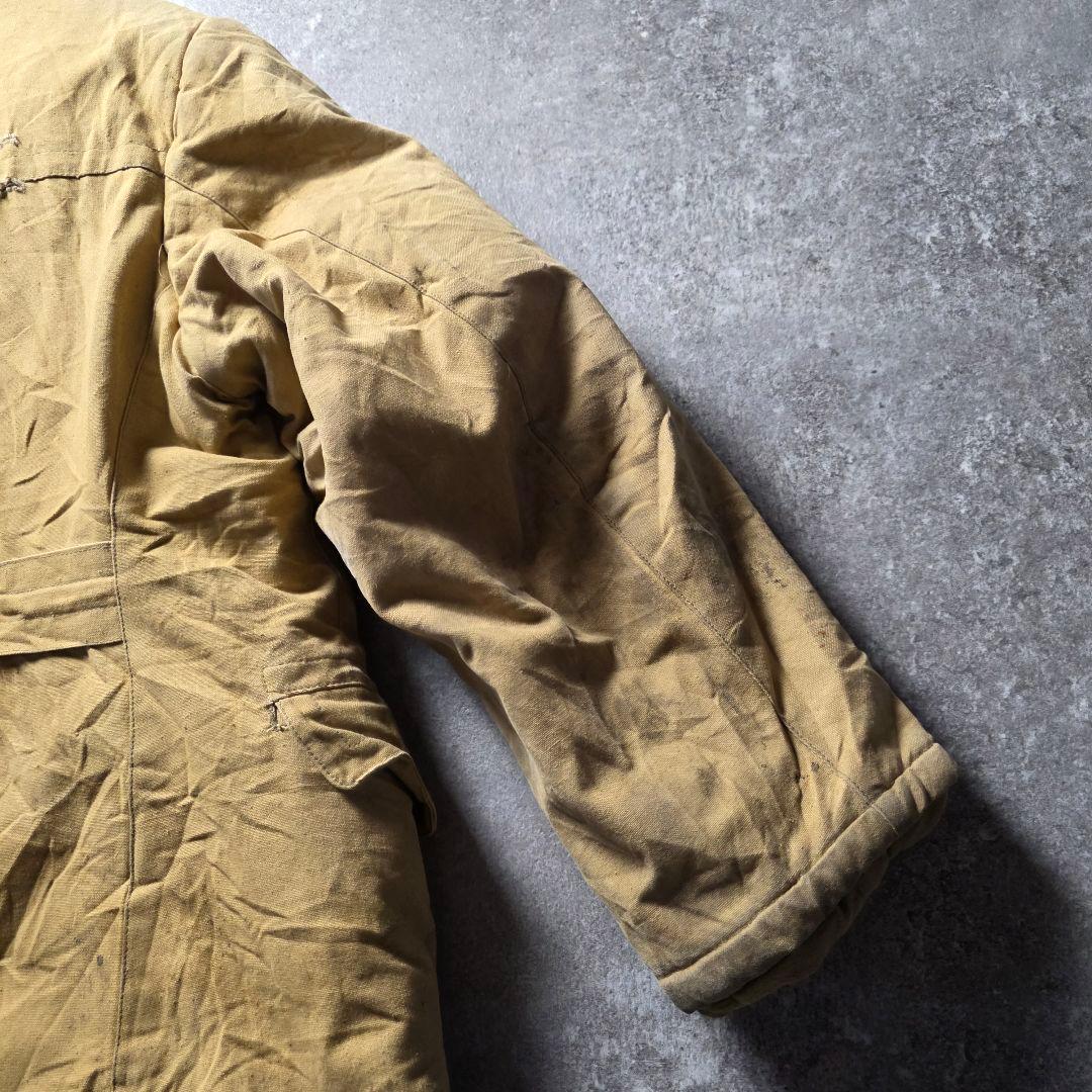 ヴィンテージ70s旧ソ連軍タンカースジャケットアフガンコートミリタリーグランジ