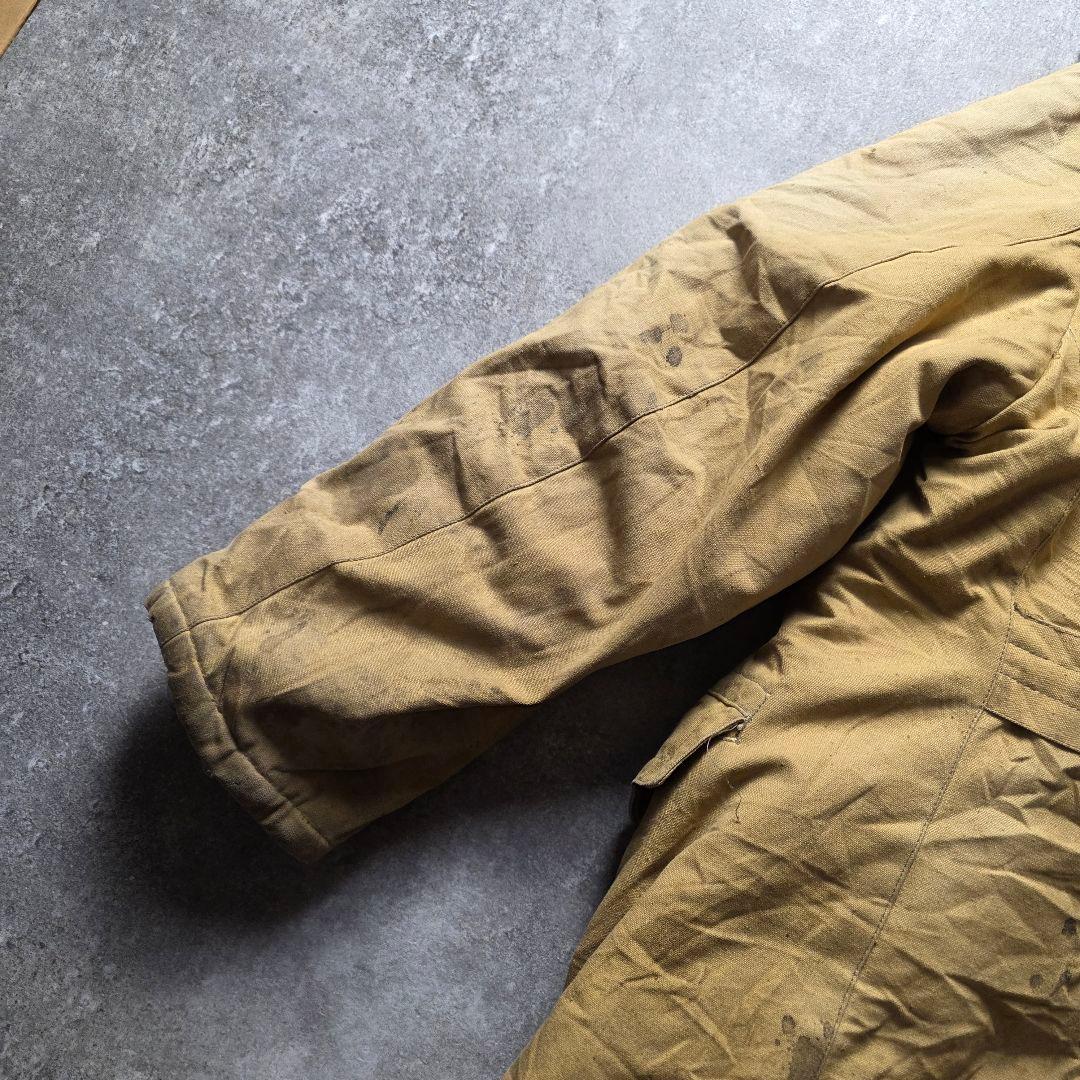 ヴィンテージ70s旧ソ連軍タンカースジャケットアフガンコートミリタリーグランジ