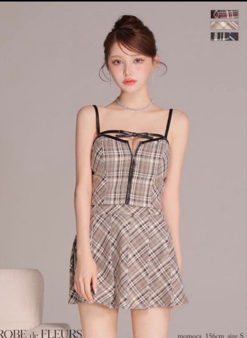 Sベージュ 4308 ローブドフルール　An Sugarキャバドレス