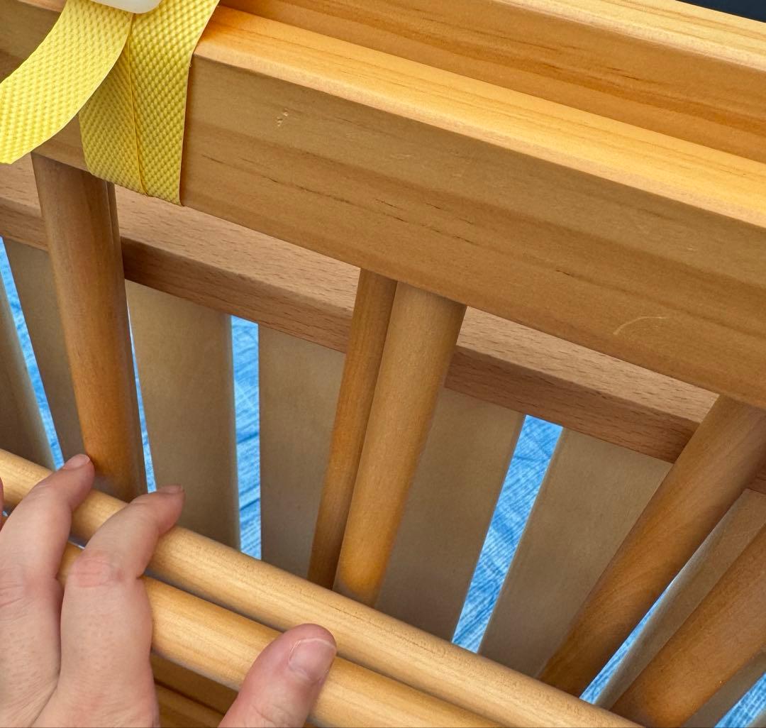 【美品】farska(ファルスカ) ベッドサイドベッド03