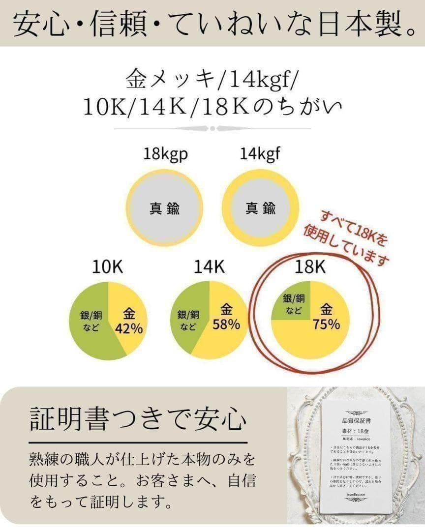 十字架 K18 クロス クロストップ ペンダントトップ ネックレストップ 18K