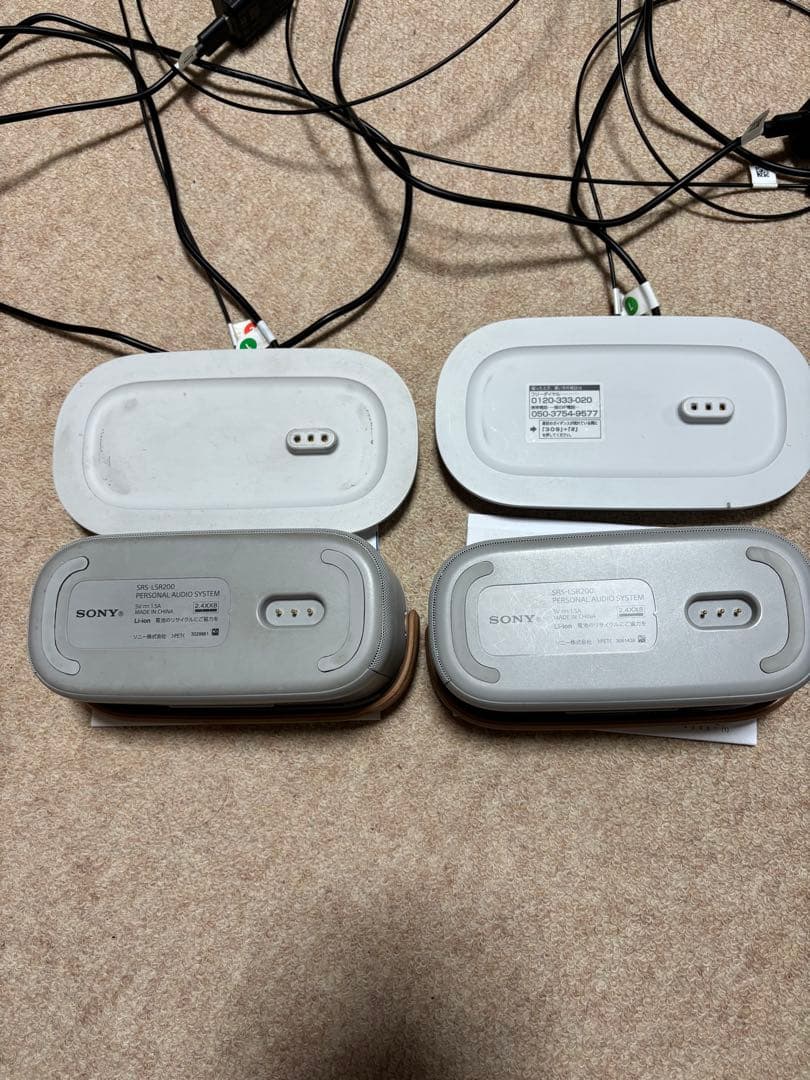SONY お手元スピーカー　SRS-LSR200 2台セット