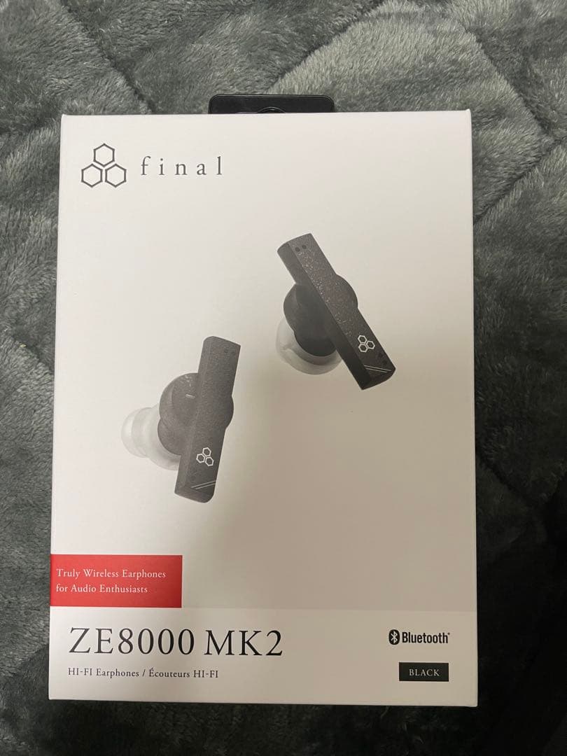 【新品未開封】final ZE8000 MK2 ブラック ワイヤレスイヤフォン