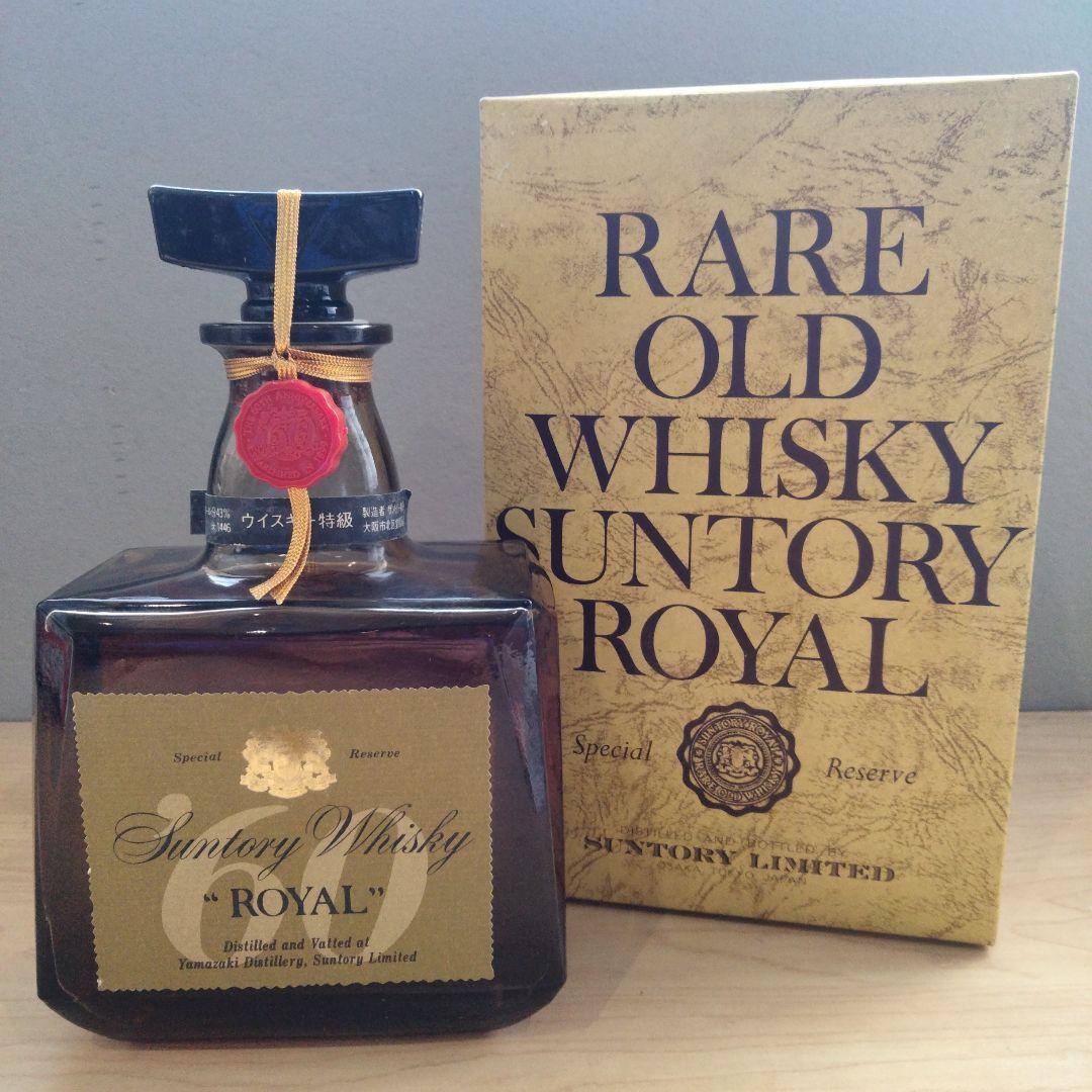 2-74 未開栓 古酒 サントリーウイスキー ローヤル60