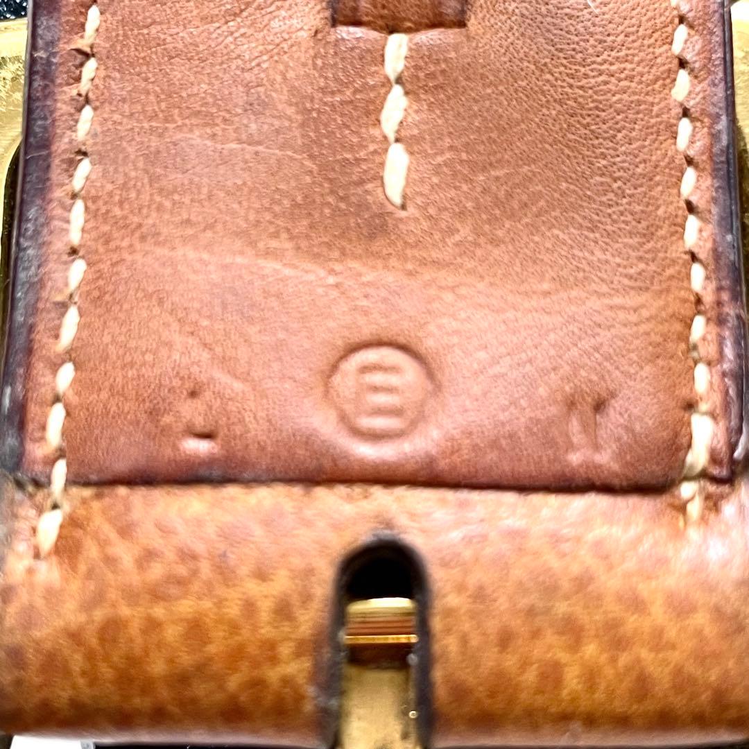 エルメス　HERMES レディース　ベルト　ブラウン　ゴールドバックル