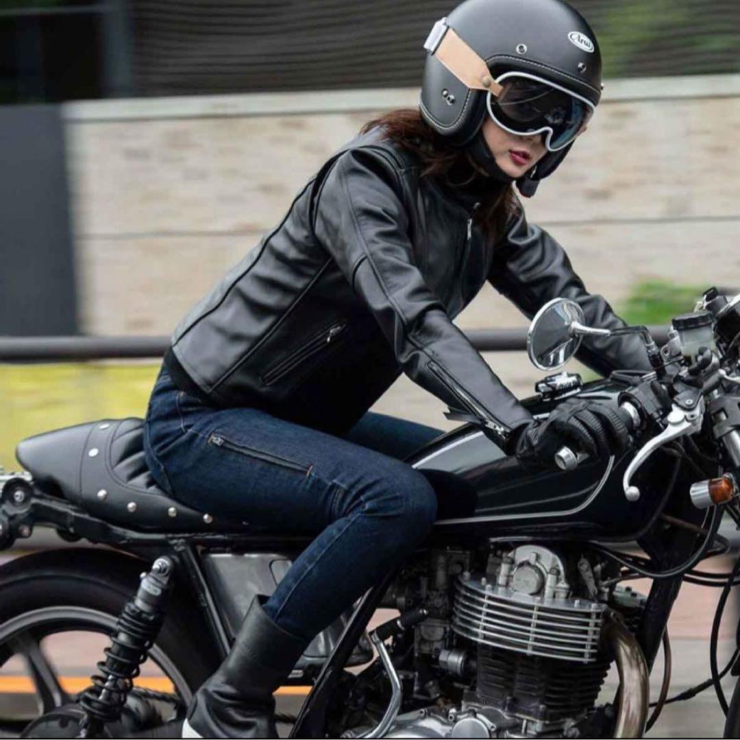 新品同様　KADOYA KL-S4 カドヤ　レザー　シングルライダース　Ｌ