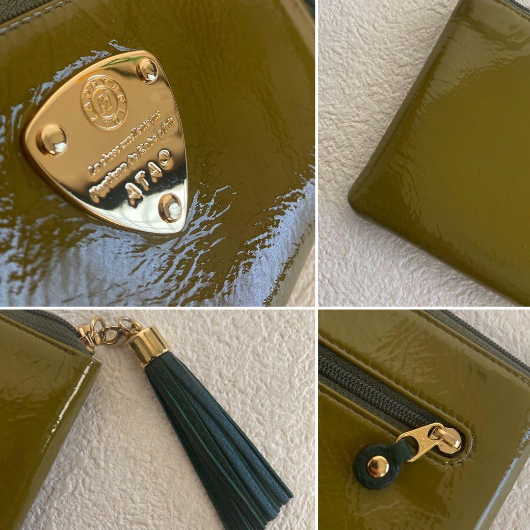 美品　ATAO limo アタオ　リモ　オリーブ