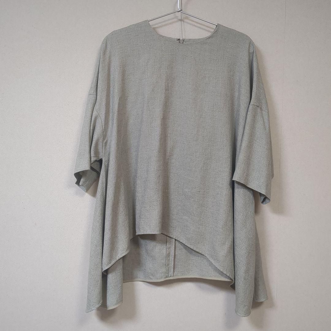 ENFOLD エンフォルド　リネンライク　38　トップス