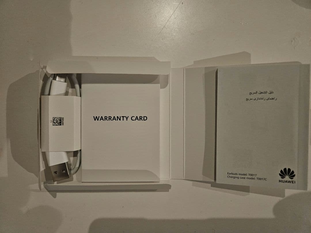 HUAWEI freeclip グレー 充電ケース付き