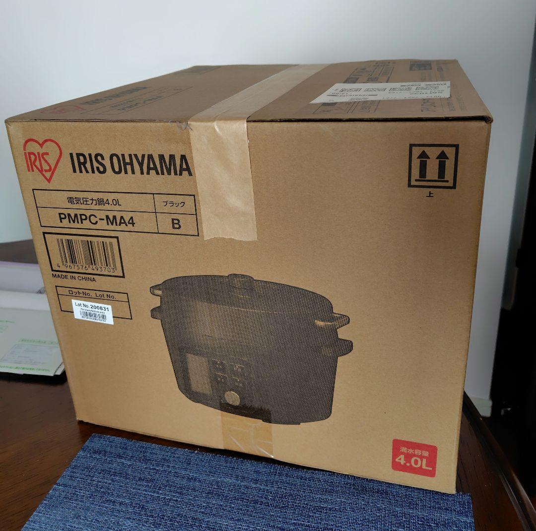 IRIS OHYAMA 電気圧力鍋 PMPC-MA4 4.0L ブラック