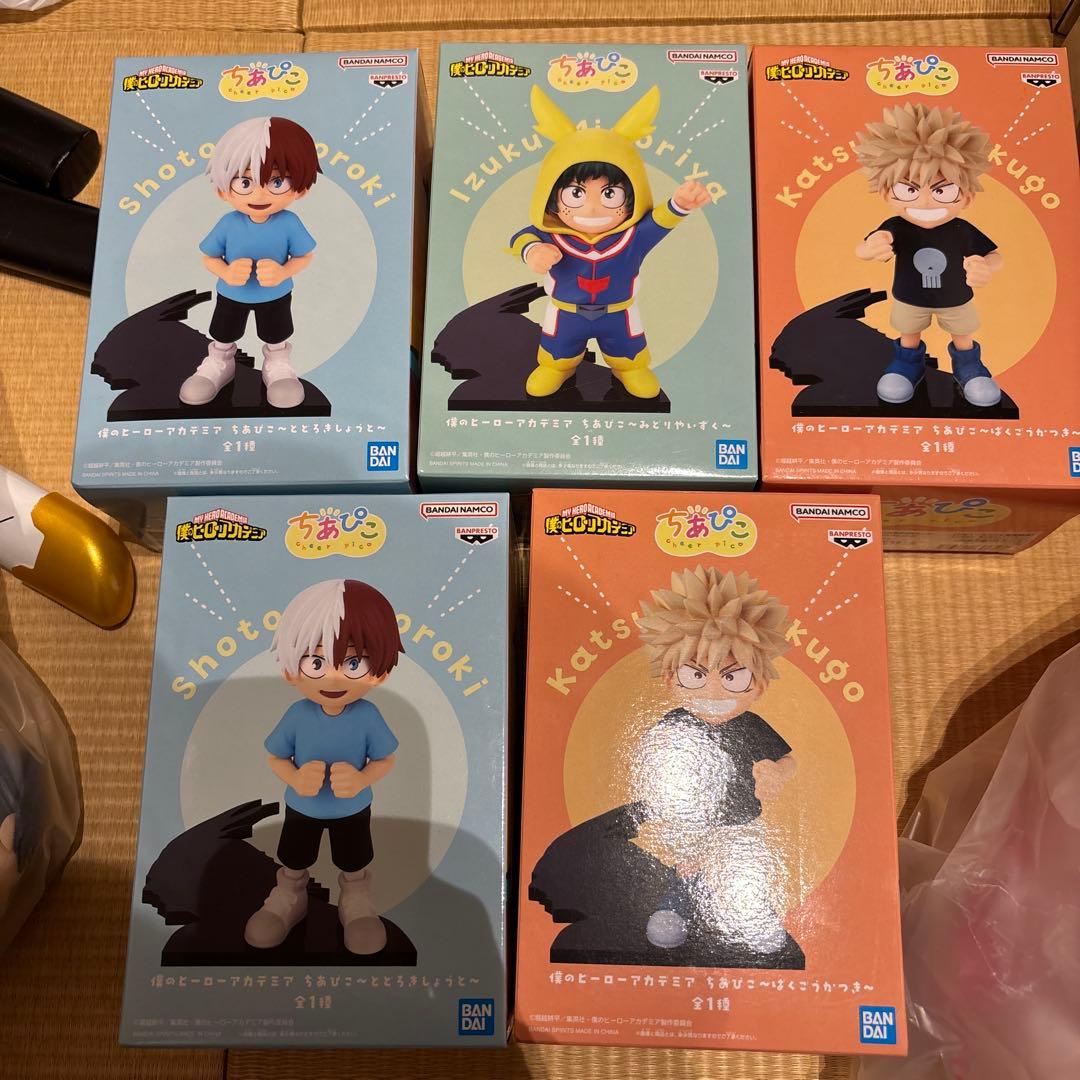 僕のヒーローアカデミア ちあぴこ フィギュア 5点セット