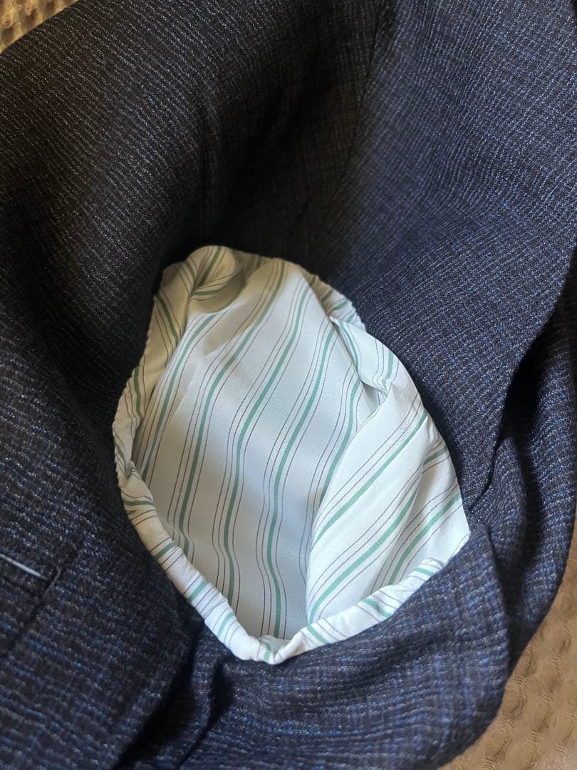 オンリープレミオ ダークブルー ビジネススーツ値下げ❗️