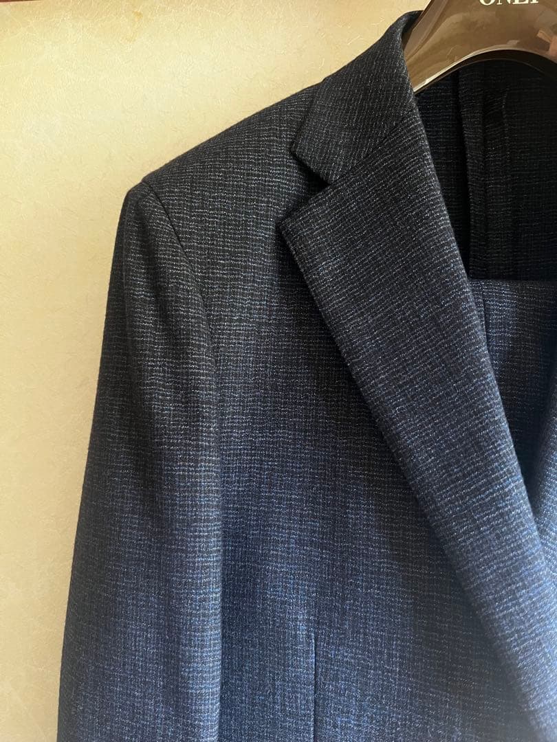 オンリープレミオ ダークブルー ビジネススーツ値下げ❗️