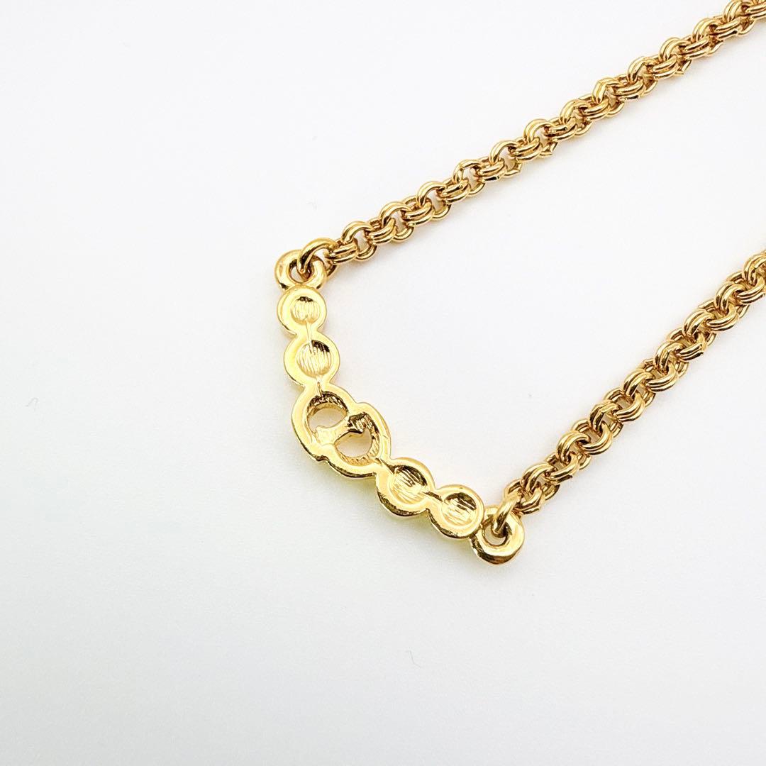 3016-2 保存箱付き極美品✨　Dior　ネックレス　CD ロゴ　希少　刻印