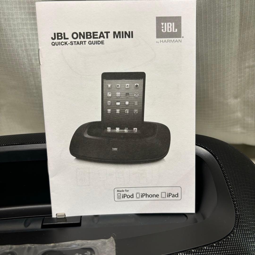 JBL ONBEAT MINI 極美品　iPhone iPad iPod 黒