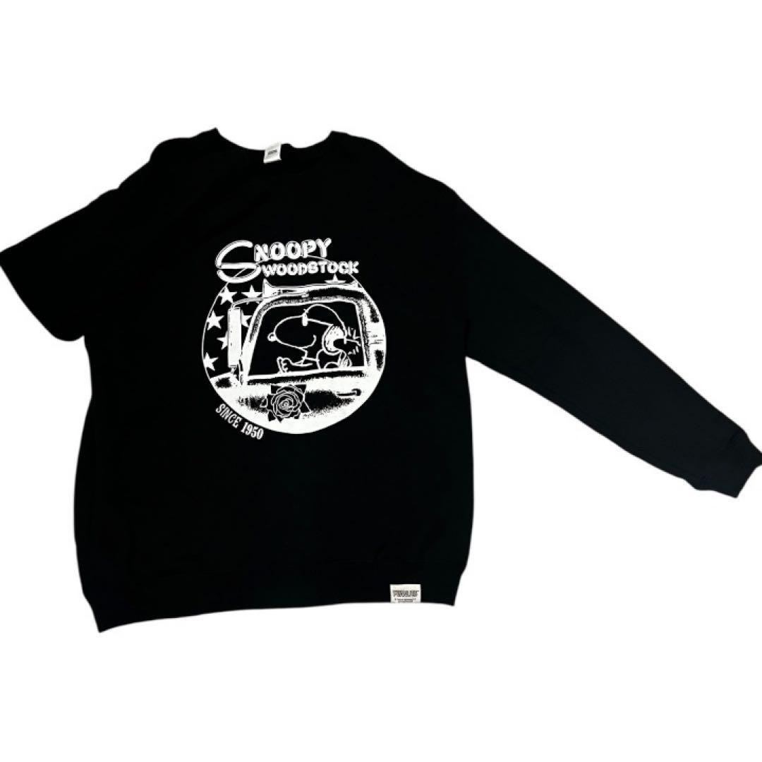 【CALLE】PEANUTS スヌーピー スウェット Lサイズ