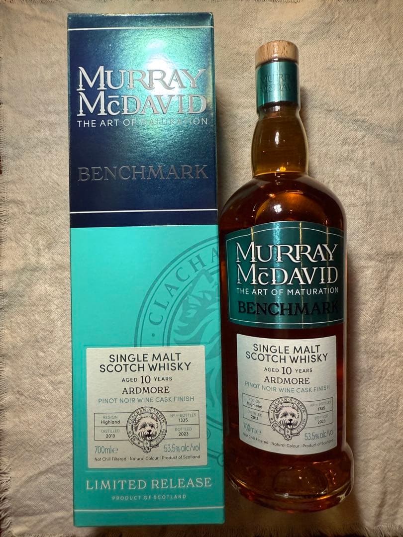 マーレーマクダビット　ベンチマーク　10年 ARDMORE限定版　スコッチ