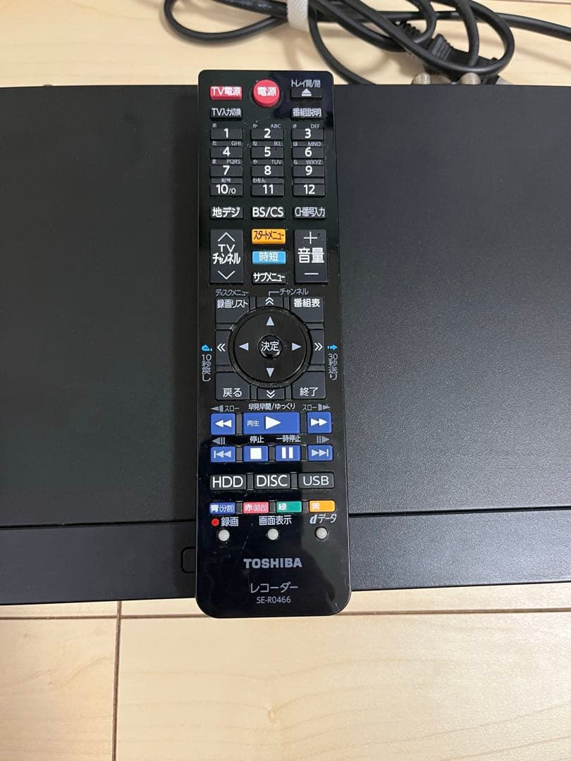 東芝レグザ　ブルーレイディスクレコーダー 500GB DBR-W507