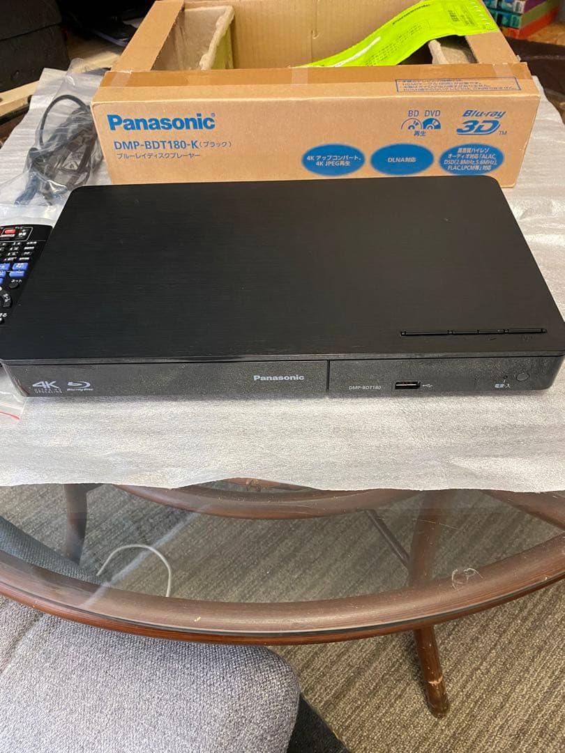 Panasonic DMP-BDT180-K ブルーレイプレーヤー