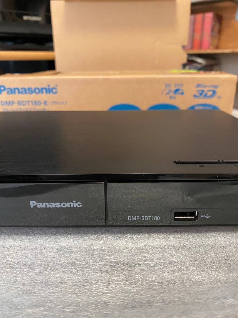 Panasonic DMP-BDT180-K ブルーレイプレーヤー