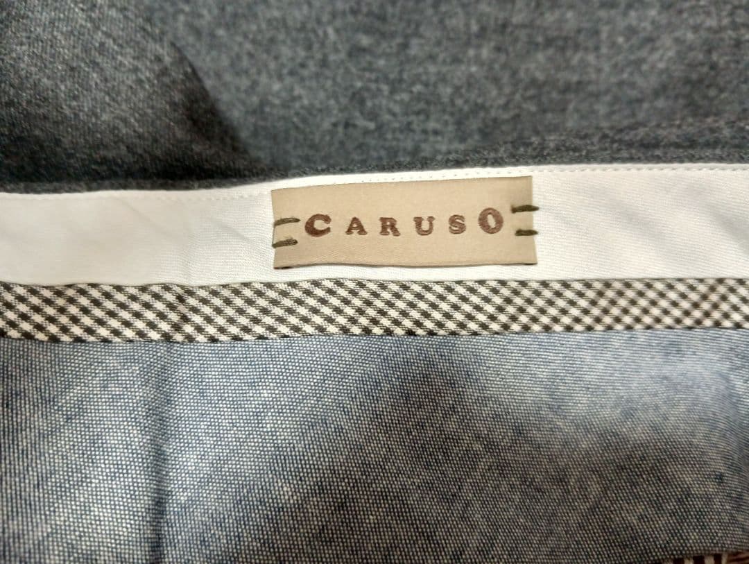 極美品　CARUSO　イタリア製ウールスラックス　ユナイテッドアローズ別注