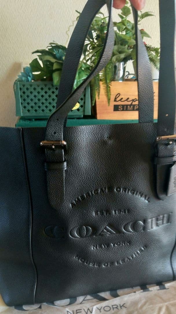 コーチメンズトートバック
