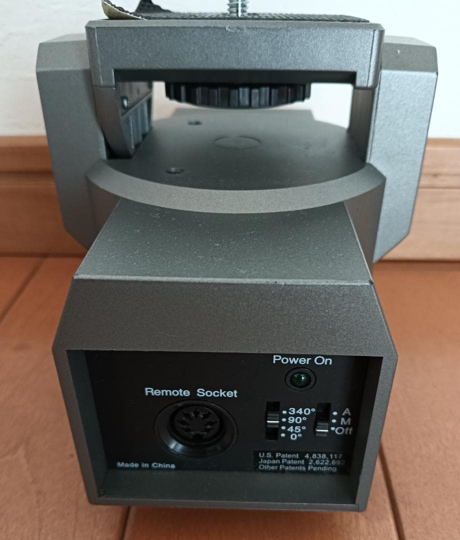 Bescor 電動雲台 Model MP-101 本体と電源ケーブル ベスカー