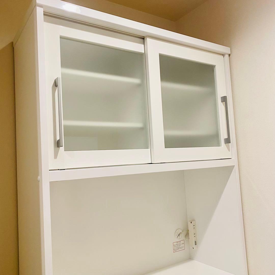 【購入価格8万円】ニトリ 食器棚 幅90cm レジューム キッチンボード 美品