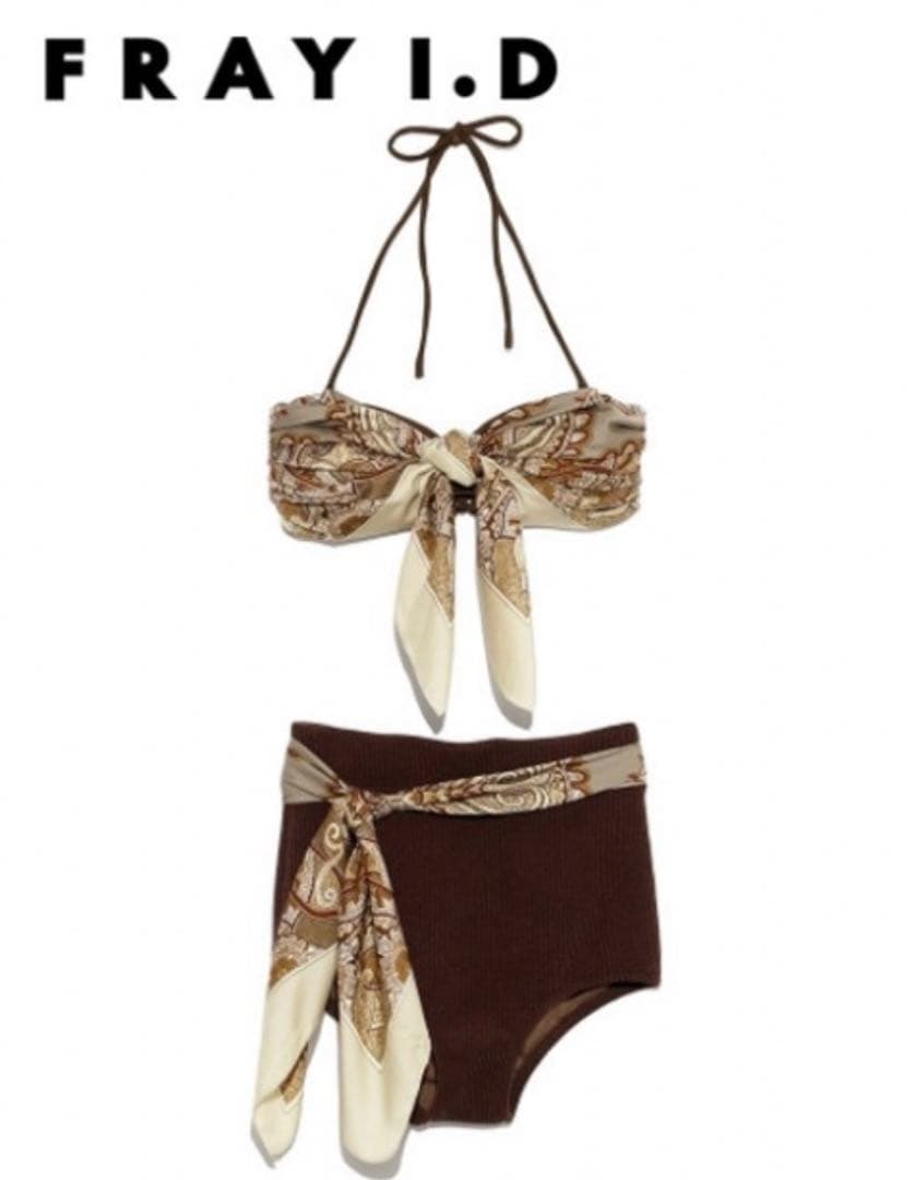 【定価24,200円】FRAY I.D フレイアイディー バンドゥスカーフビキニ