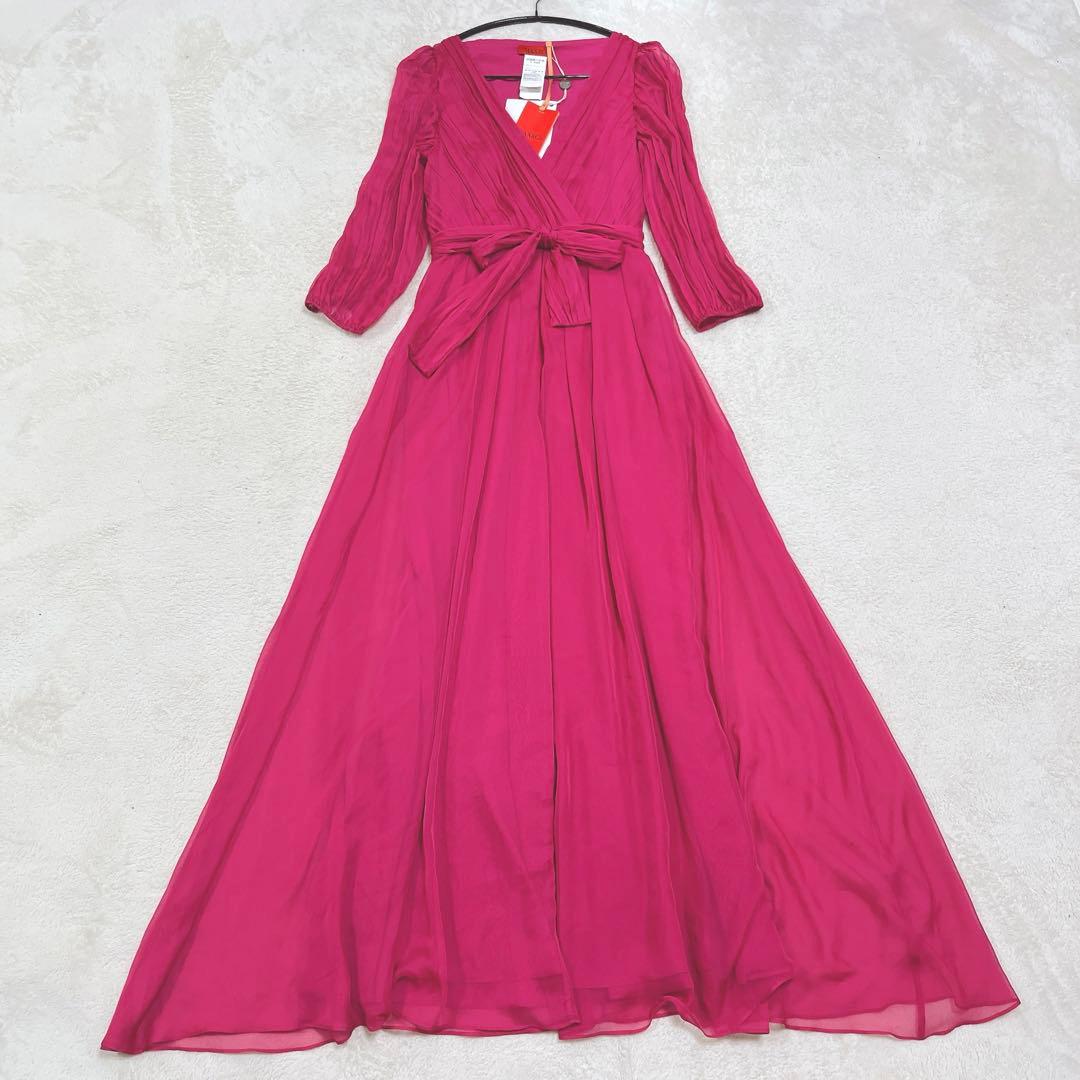 美品◇MAX＆coロングドレス　ピンク