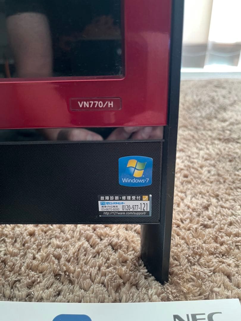 NEC VN770/H デスクトップPC Windows 7