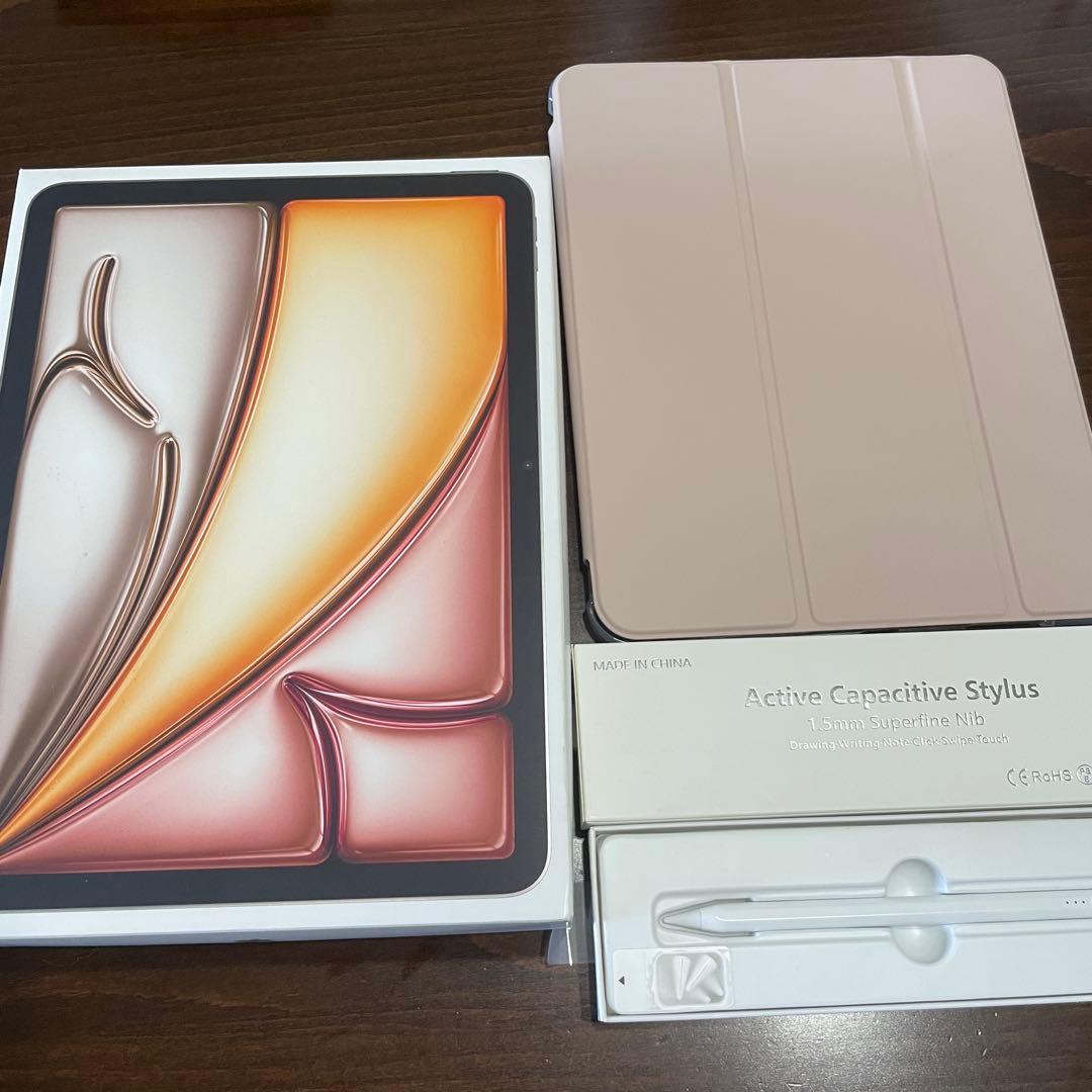 iPad Air M2 128GB Wi-Fiモデル　ケースとペンシルセット