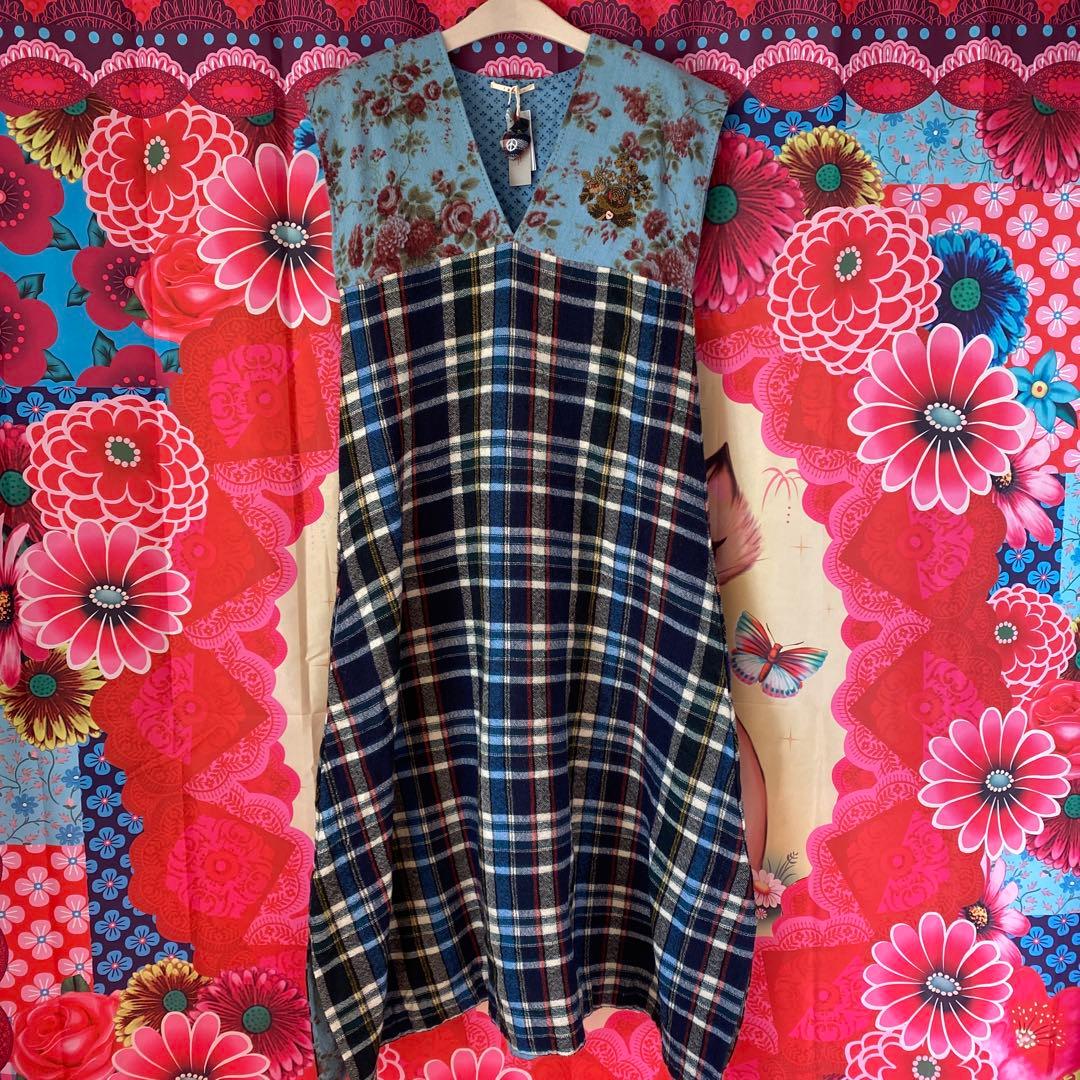 pero フレンチスリーブ ワンピース ペロ