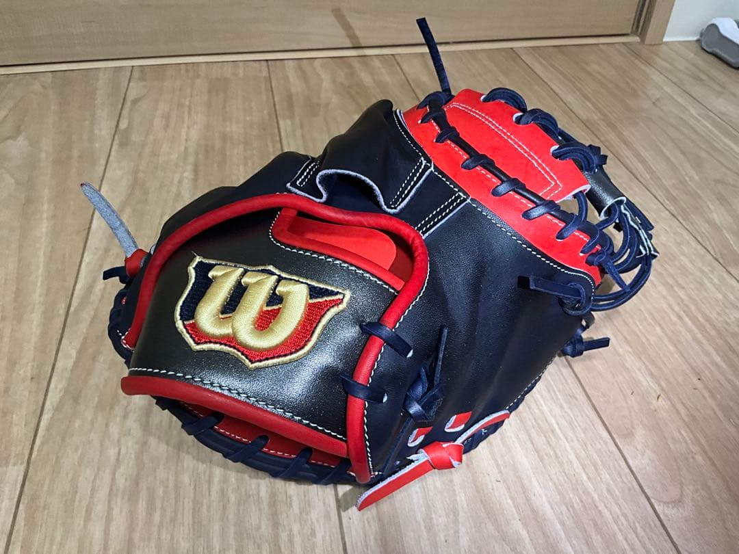 【型付済】ウィルソン（Wilson）一般軟式キャッチャーミット