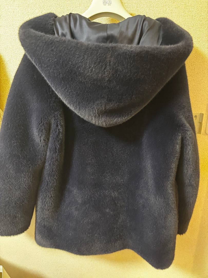 ジャケット・アウター lemonplet faux fur bien hooded jacket