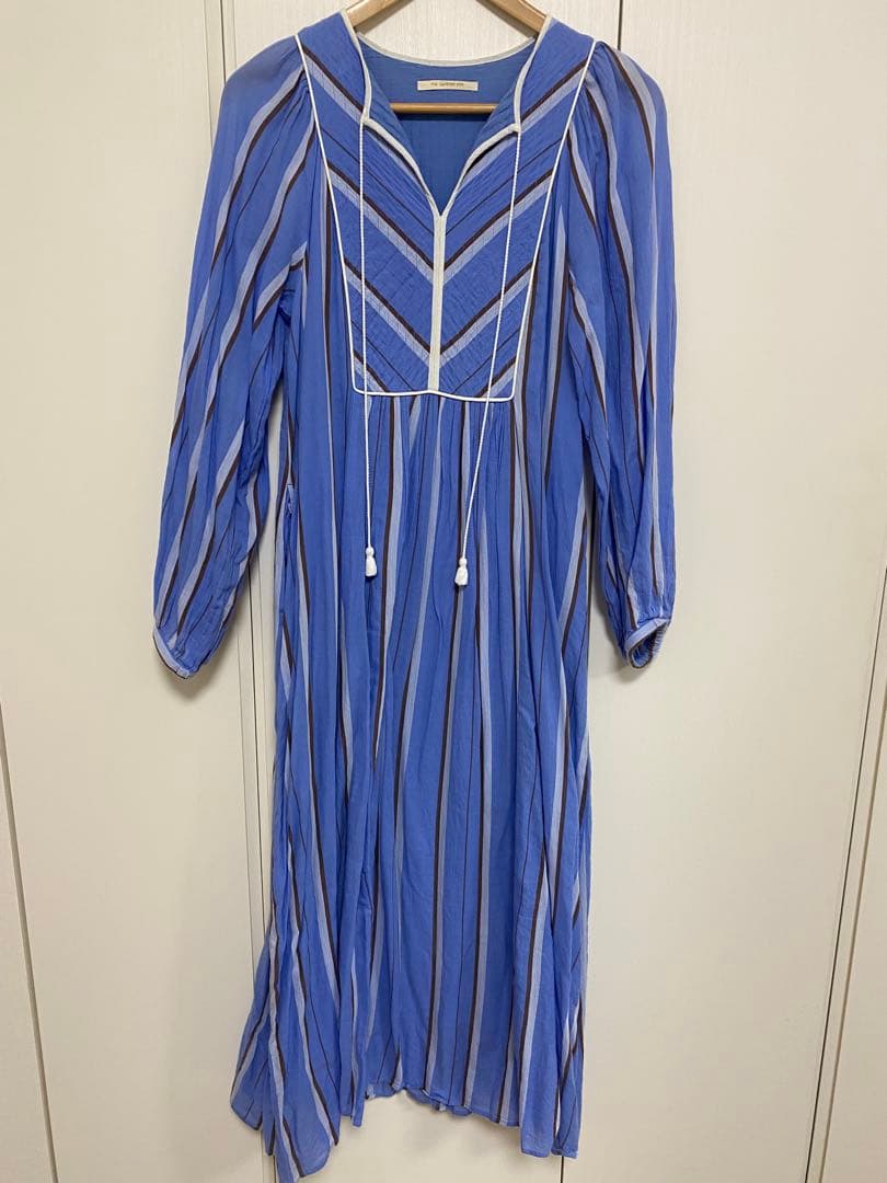 ワンピース COTTON VOILE STRIPE DRESS