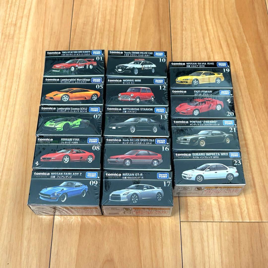 トミカ プレミアムシリーズ 14台セット まとめ売り