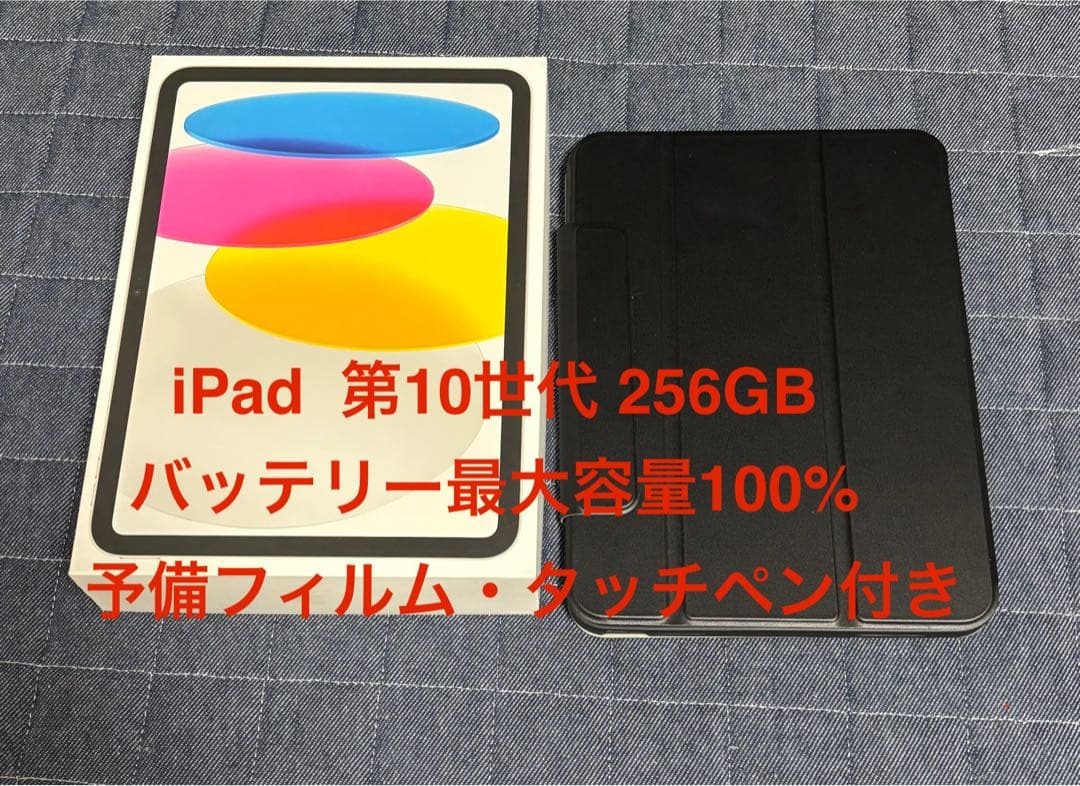 【美品 】iPad 第10世代 256GB ＋オプション