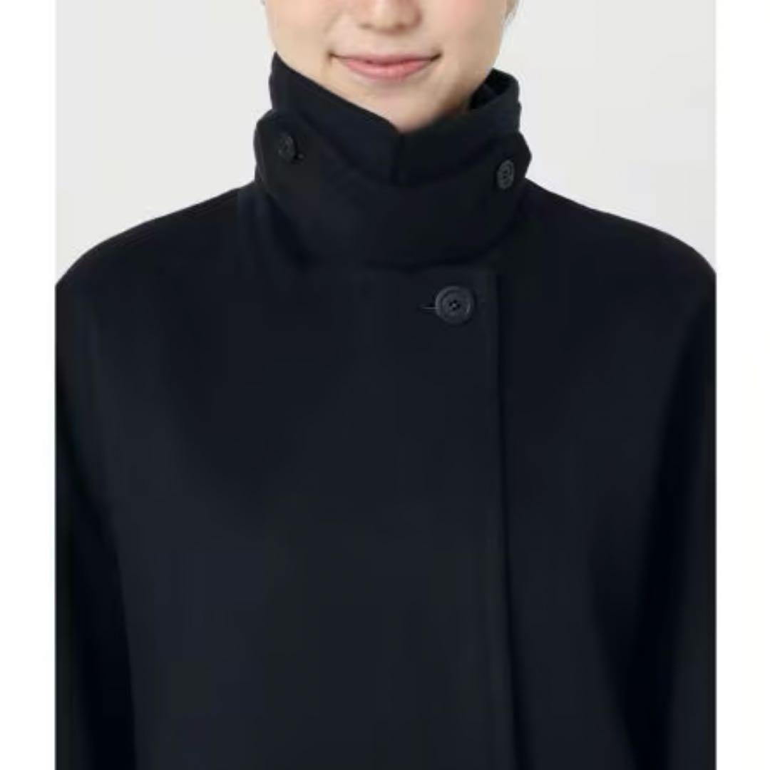 【値下】シンプリシテェ 24AW S120ブレンドリバーミドルコート