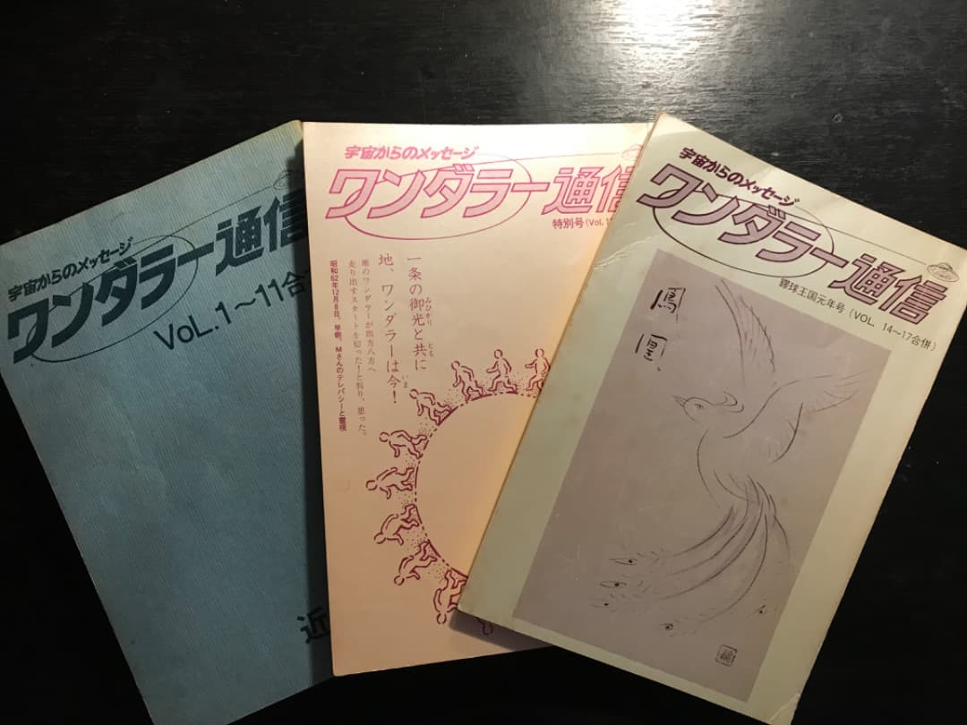 オイカイワタチシリーズ★ワンダラー通信Vol1〜最終刊（希少品）3冊セット