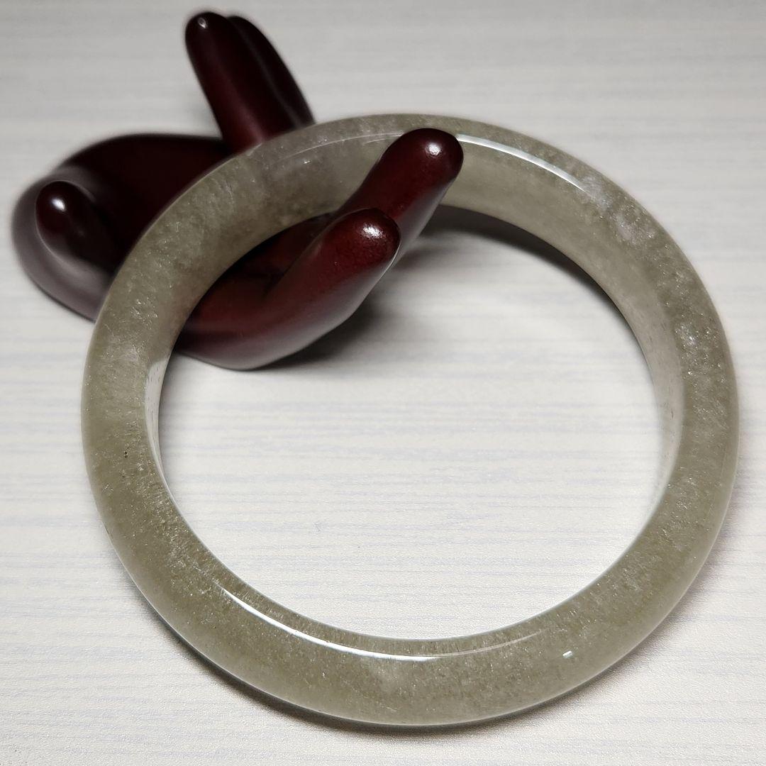 激レア！【新品】天然リビアングラス バングル ★ 安心の鑑別つき