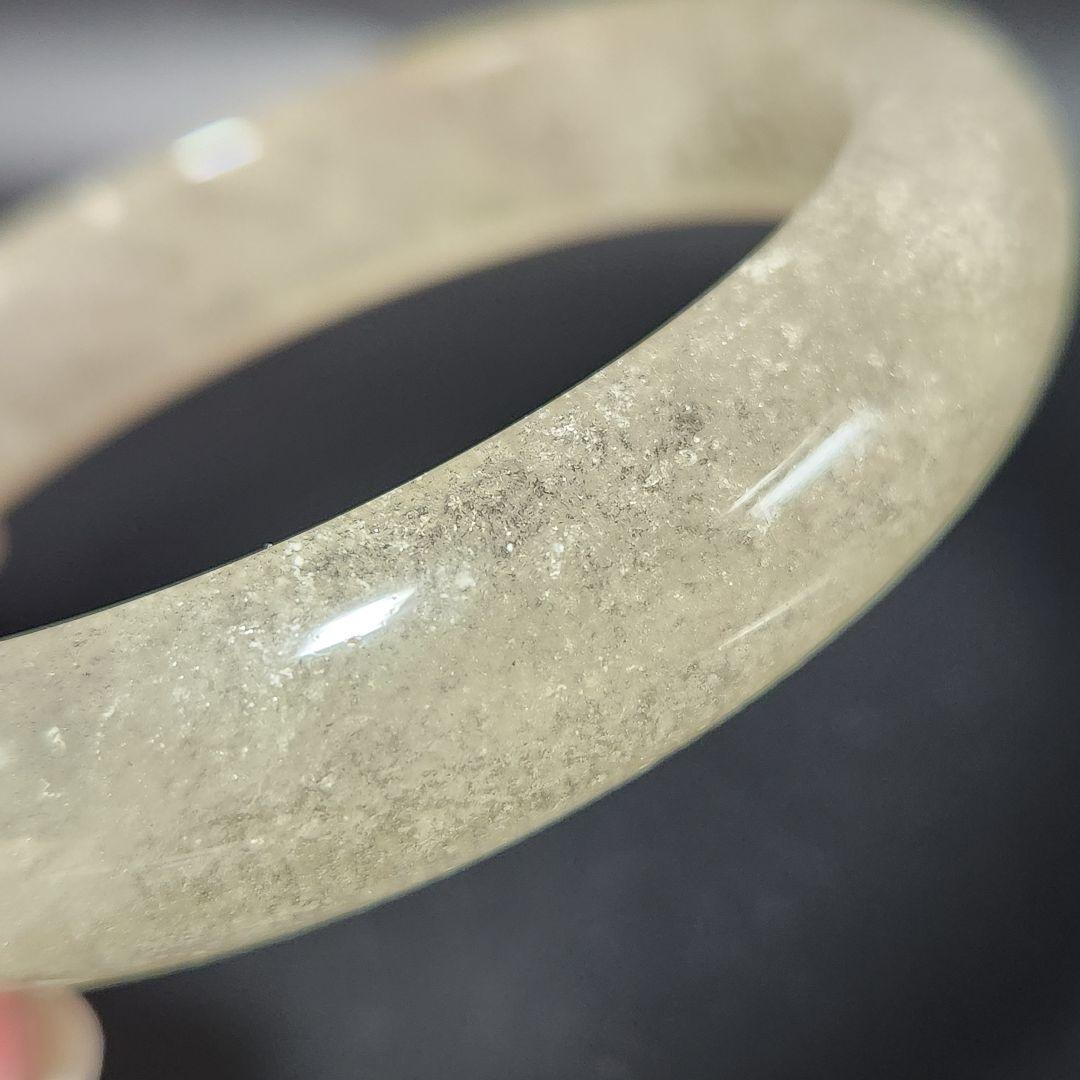 激レア！【新品】天然リビアングラス バングル ★ 安心の鑑別つき