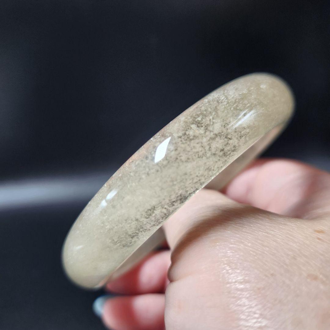 激レア！【新品】天然リビアングラス バングル ★ 安心の鑑別つき