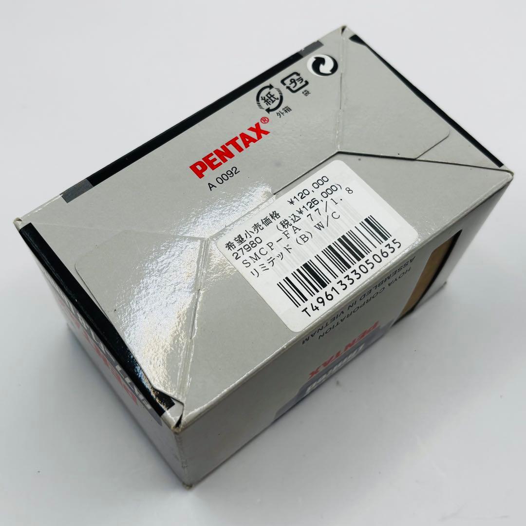 レンズ(単焦点) PENTAX SMC PENTAX-FA 77mm F1.8