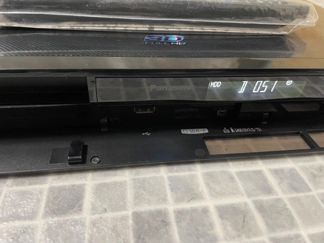 Panasonic DMR-BZT800 ブルーレイレコーダー 動作品