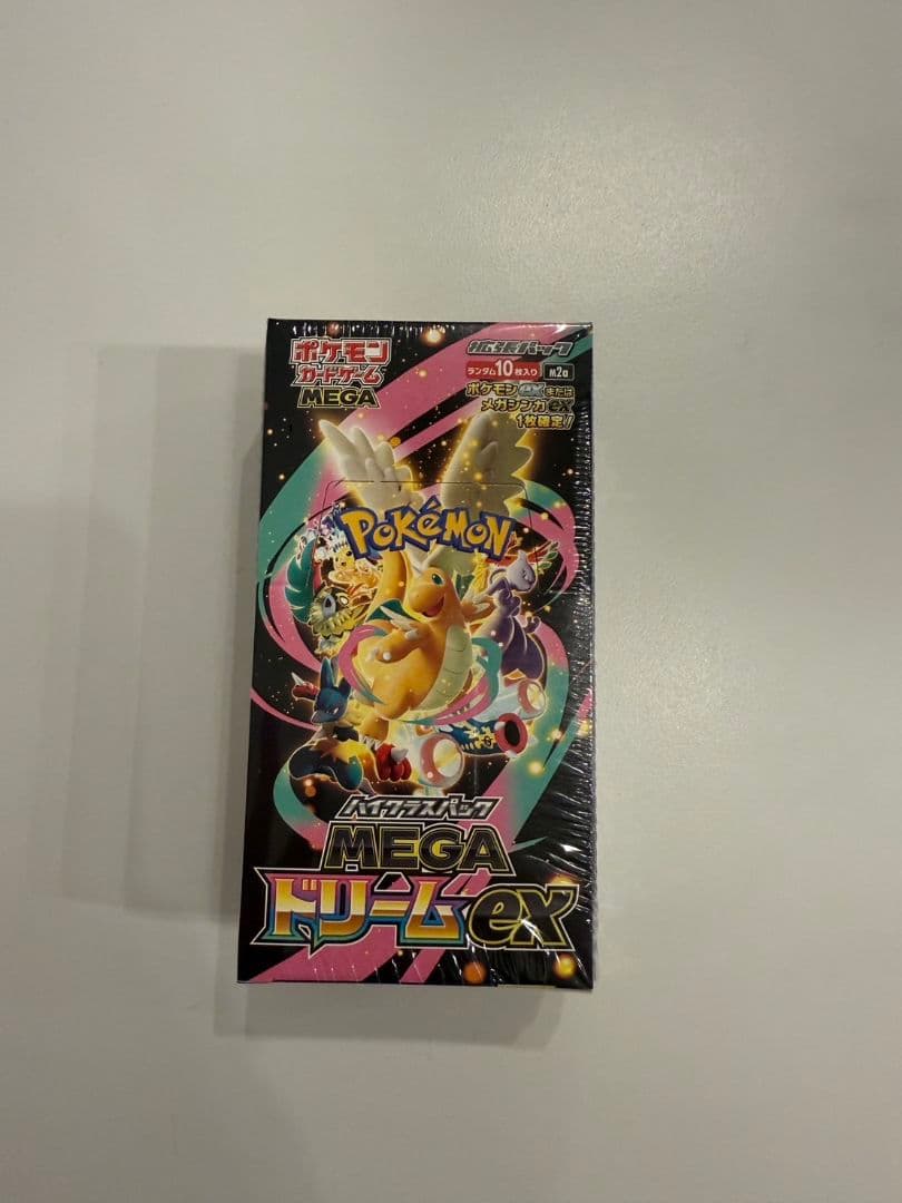 ポケモンカード MEGAドリームex 1BOX シュリンク付