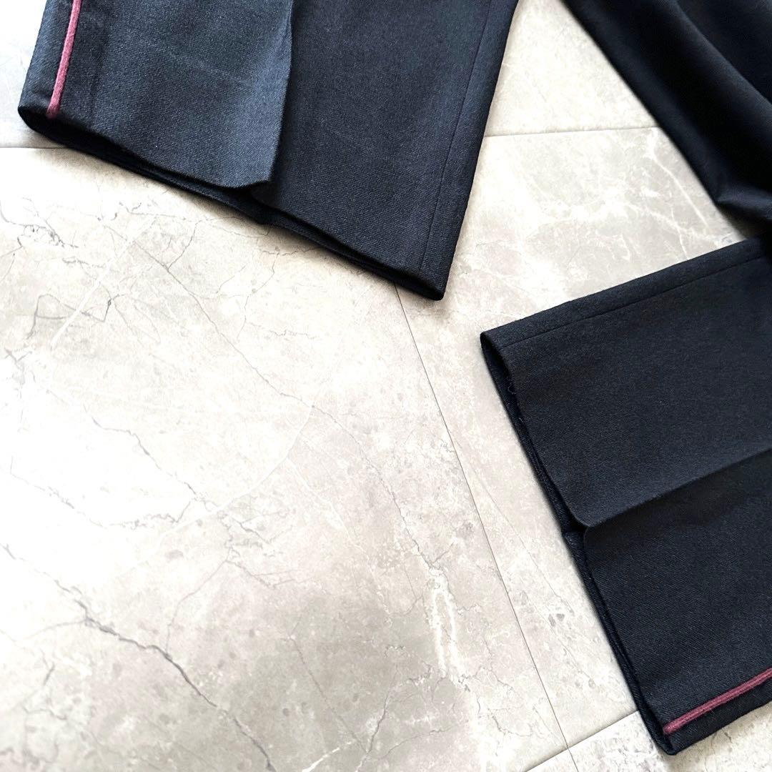 GUCCI 現行タグ サイドライン ウールスラックス サイズM イージーパンツ