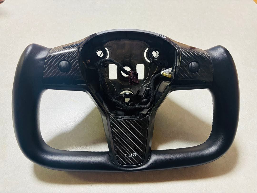 テスラ ヨークステアリン　ハンドル　TESLA TBR モデル3 モデルY